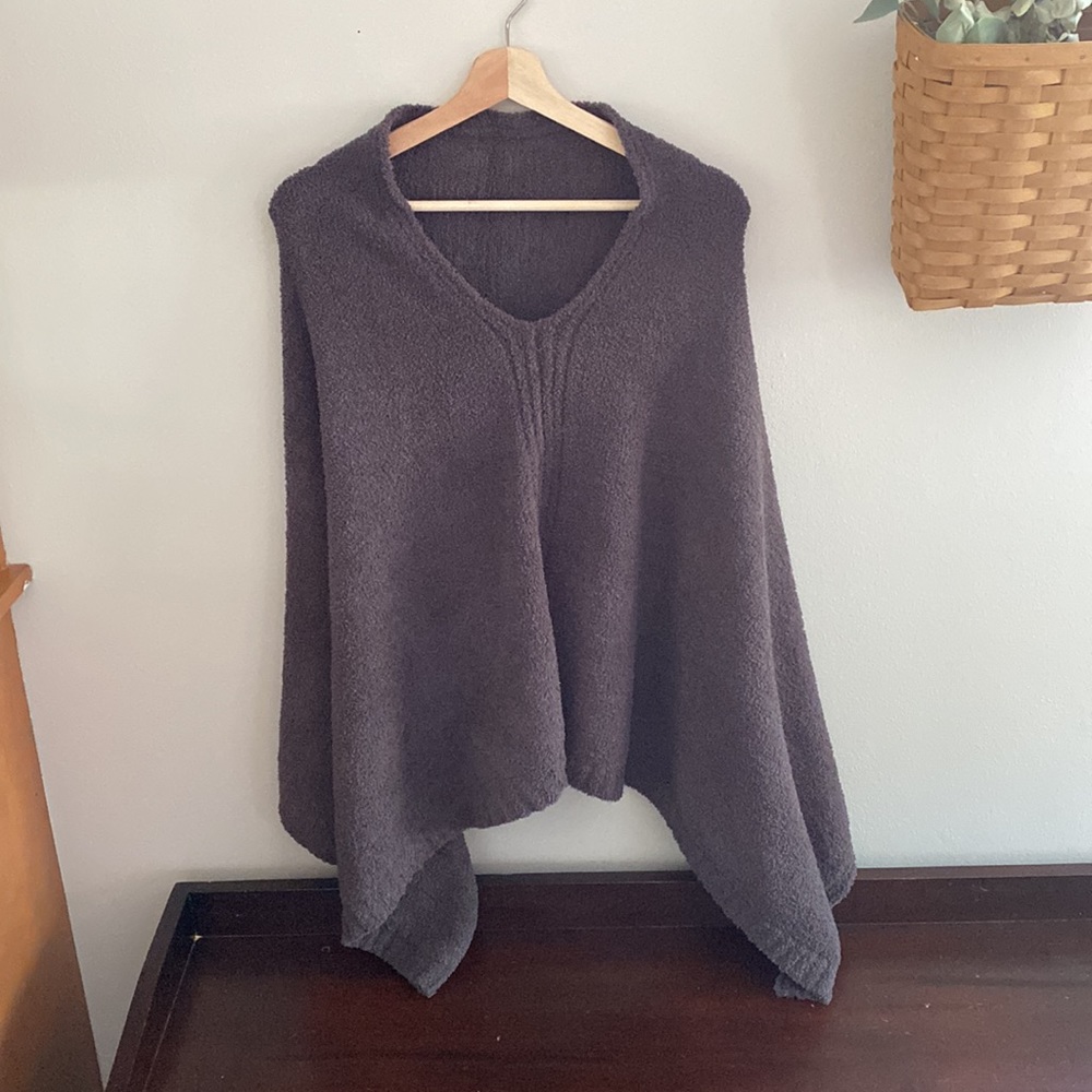 Barefoot Dreams Cozy Brown Robe - Picture 2 of 5